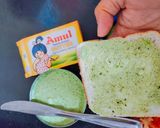 A picture of step 6 of Bombay toast sandwich.
