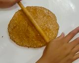 A picture of step 4 of Til Chikki.