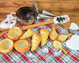 Foto del paso 1 de la receta: Cómo hacer volovanes, canutillos y cucharas de hojaldres para rellenar con dulce o salado