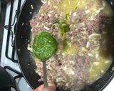 Foto del paso 2 de la receta: Canelón de lechuga con picado de ternera, champiñones y salsa de pimientos