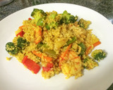 Foto del paso 5 de la receta: Bulgur con wok de verduras y langostinos