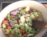 A picture of step 1 of Best ever Ribollita: white bean, tomato and cavolo nero soup - vegetarian.