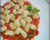 Foto del paso 5 de la receta: Ñoquis de batata con salsa de tomates (sin gluten)