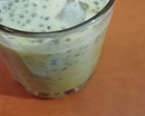 A picture of step 3 of Gulkand sabja thandai.