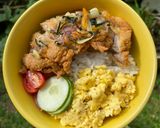 Foto langkah ke 5 dari resep Rice Bowl Ayam Tepung Sambal Matah.