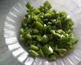 Foto del paso 2 de la receta: Arroz blanco con pimiento verde
