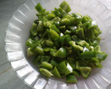 Foto del paso 2 de la receta: Arroz blanco con pimiento verde