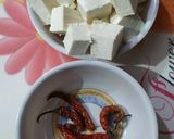 A picture of step 1 of Paneer Butter Masala.