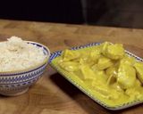 Foto del passaggio 8 della ricetta Petto di pollo al curry e riso basmati