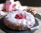 Foto del paso 3 de la receta: Bundt Cake de frambuesa