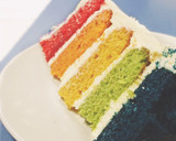 Foto del paso 4 de la receta: Rainbow Cake
