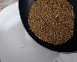 A picture of step 2 of Bhuna kutta Zeera seeds.
