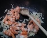 Une image de l'étape 2 de Crevettes au caramel.