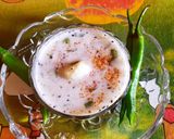 A picture of step 2 of Aloo ka Raita (Potato Yogurt Raita).