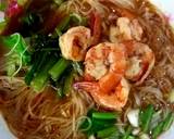 ก๋วยเตี๋ยววุ้นเส้นต้มยำกุ้ง วิธีทำสูตร 7 รูป