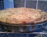 A picture of step 4 of Apple Crumble Pie.