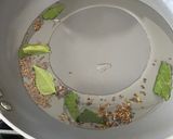 A picture of step 2 of Peanut curry.