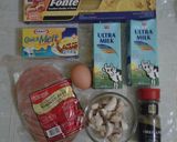Foto langkah ke 1 dari resep Fettucine Carbonara.