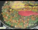 صورة لخطوة 1 من وصفة معكرونة سباجيتي بالبشاميل وبواقى لحم سابق الطهي