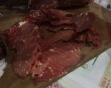 Foto langkah ke 1 dari resep Daging Cah Kangkung.