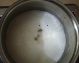 A picture of step 1 of Dhaba Chai.