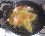 Foto del paso 6 de la receta: Filetes empanados y buñuelos