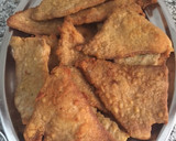 Foto del paso 8 de la receta: Filetes empanados y buñuelos