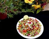 A picture of step 3 of Protein rich Mung sprouts and peanuts salad.