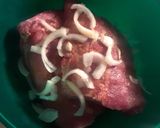 A picture of step 1 of Easy Crockpot Babyback Ribs.
