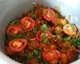 A picture of step 7 of Bombay Biryani.