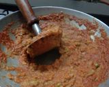 A picture of step 3 of Tasty pav bhaji.