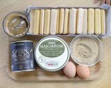 A picture of step 1 of Tiramisu.