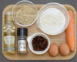 A picture of step 1 of Low fat carrot cake.