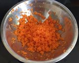 A picture of step 3 of Carrot Pancakes.