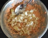 A picture of step 7 of Carrot Pancakes.