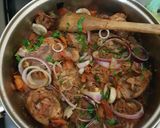 A picture of step 3 of Kienyeji chicken simplified.
