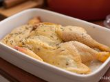 Pollo al romero y limón