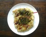 Une image de l'étape 8 de Okonomiyaki (Pizza japonaise).