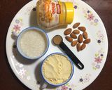 A picture of step 1 of Sattu Ladoo / Roasted Gram Flour Ladoo.