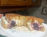 A picture of step 6 of Stuffed French Toast 😃.