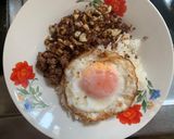 รูปขั้นตอนการทำที่ 3 ของ เนื้อกระเทียมไข่ดาว
