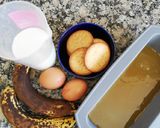 Foto del paso 1 de la receta: Flan de plátano