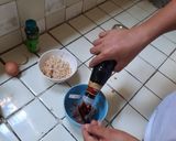 รูปขั้นตอนการทำที่ 2 ของ ข้าวต้มไข่หมูสับหม้อหุงข้าว