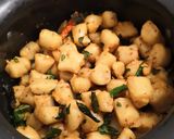 A picture of step 4 of Papdi nu lott.