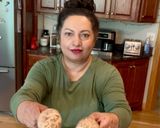 A picture of step 1 of Vegan Butter “Chicken”.