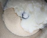 A picture of step 1 of Semolina Pancakes/Bun (Tiffin recipe).