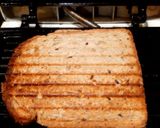 A picture of step 2 of Potato Cheese Sandwich (with leftover Aloo Ka Bharta).
