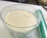 Foto del paso 5 de la receta: Crema de nata y queso con un toque de frambuesa
