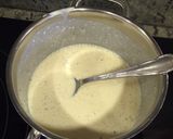 Foto del paso 3 de la receta: Crema de nata y queso con un toque de frambuesa