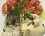 Foto del paso 6 de la receta: Merluza al ajillo estilo dieta Mediterránea
